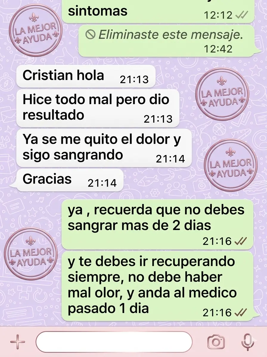 Testimonio real de agradecimiento 28