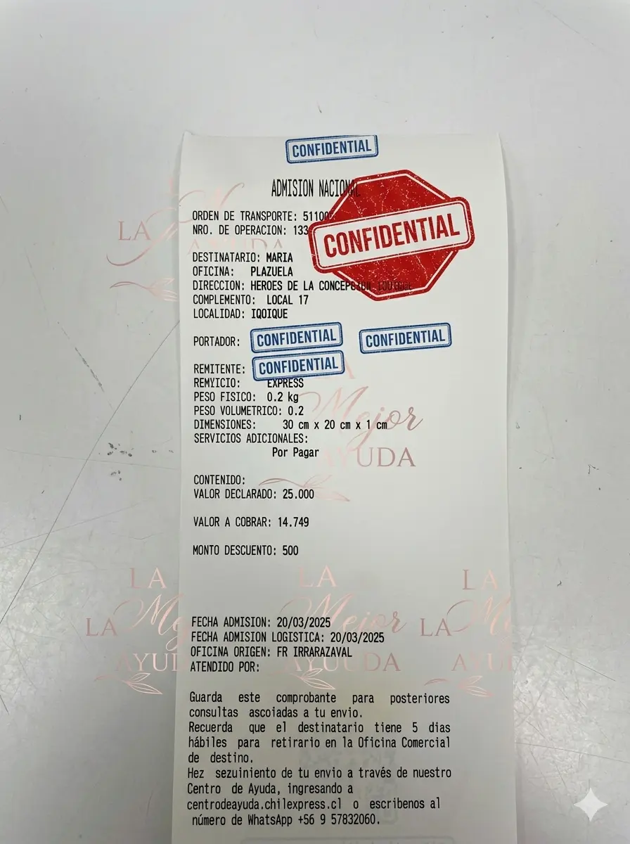 Comprobante reciente que respalda experiencia sostenida en el tiempo